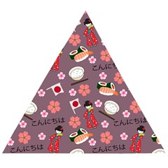 Japan Girls Wooden Puzzle Triangle by kiroiharu