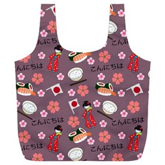 Japan Girls Full Print Recycle Bag (xxl)