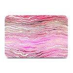 Pink Abstract Stripes Plate Mats 18 x12  Plate Mat