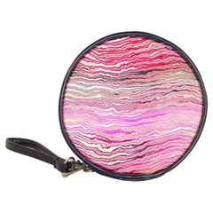 Pink Abstract Stripes Classic 20-cd Wallets