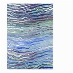 Blue Abstract Stripes Large Garden Flag (Two Sides) Front