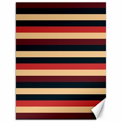 Seventies Stripes Canvas 18  X 24  by tmsartbazaar