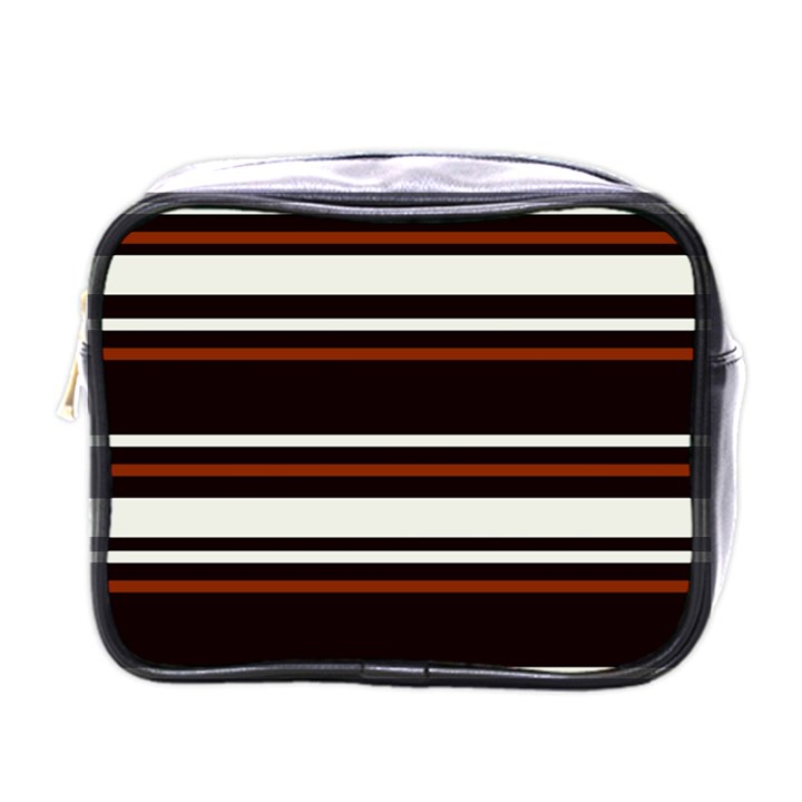 Classic Coffee Brown Mini Toiletries Bag (One Side)