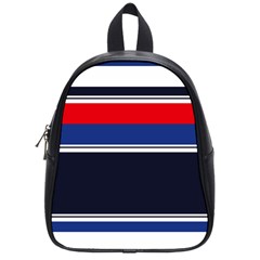 Casual Uniform Stripes School Bag (small) by tmsartbazaar