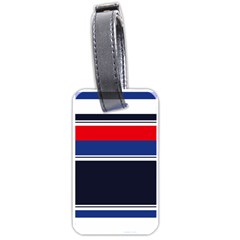 Casual Uniform Stripes Luggage Tag (one Side) by tmsartbazaar