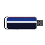 Casual Uniform Stripes Portable USB Flash (Two Sides) Front