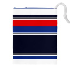 Casual Uniform Stripes Drawstring Pouch (5xl) by tmsartbazaar