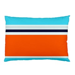 Tri Color Stripes Pillow Case