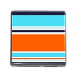 Tri Color Stripes Memory Card Reader (Square 5 Slot) Front