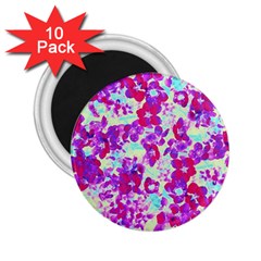 Spring Flowers Garden 2 25  Magnets (10 Pack) 