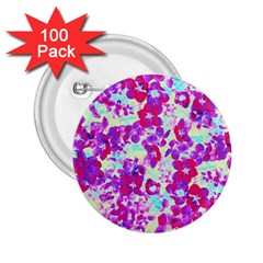 Spring Flowers Garden 2 25  Buttons (100 Pack) 