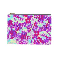 Spring Flowers Garden Cosmetic Bag (large)