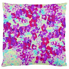 Spring Flowers Garden Standard Flano Cushion Case (two Sides)