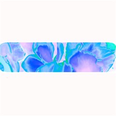 Ciclamen Flowers Blue Large Bar Mats