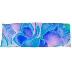 Ciclamen Flowers Blue Body Pillow Case Dakimakura (two Sides)