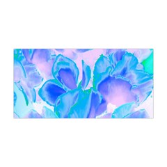 Ciclamen Flowers Blue Yoga Headband