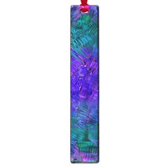 Indigo Abstract Art Large Book Marks by SpinnyChairDesigns