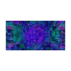 Indigo Abstract Art Yoga Headband by SpinnyChairDesigns