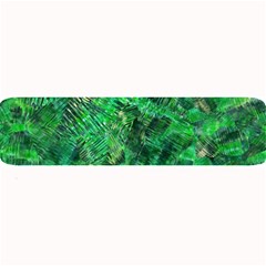 Jungle Green Abstract Art Large Bar Mats by SpinnyChairDesigns