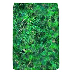 Jungle Green Abstract Art Removable Flap Cover (l) by SpinnyChairDesigns