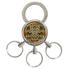 Free As A Flower And Frangipani In  Freedom 3-ring Key Chain by pepitasart