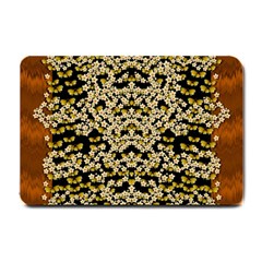 Free As A Flower And Frangipani In  Freedom Small Doormat  by pepitasart