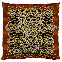 Free As A Flower And Frangipani In  Freedom Standard Flano Cushion Case (two Sides) by pepitasart