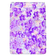 Purple Spring Flowers Removable Flap Cover (l) by DinkovaArt