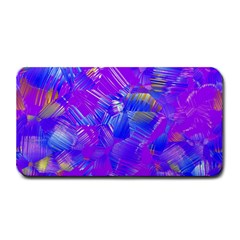 Fuchsia Magenta Abstract Art Medium Bar Mats by SpinnyChairDesigns