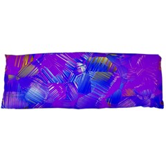 Fuchsia Magenta Abstract Art Body Pillow Case (dakimakura) by SpinnyChairDesigns