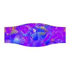 Fuchsia Magenta Abstract Art Stretchable Headband by SpinnyChairDesigns