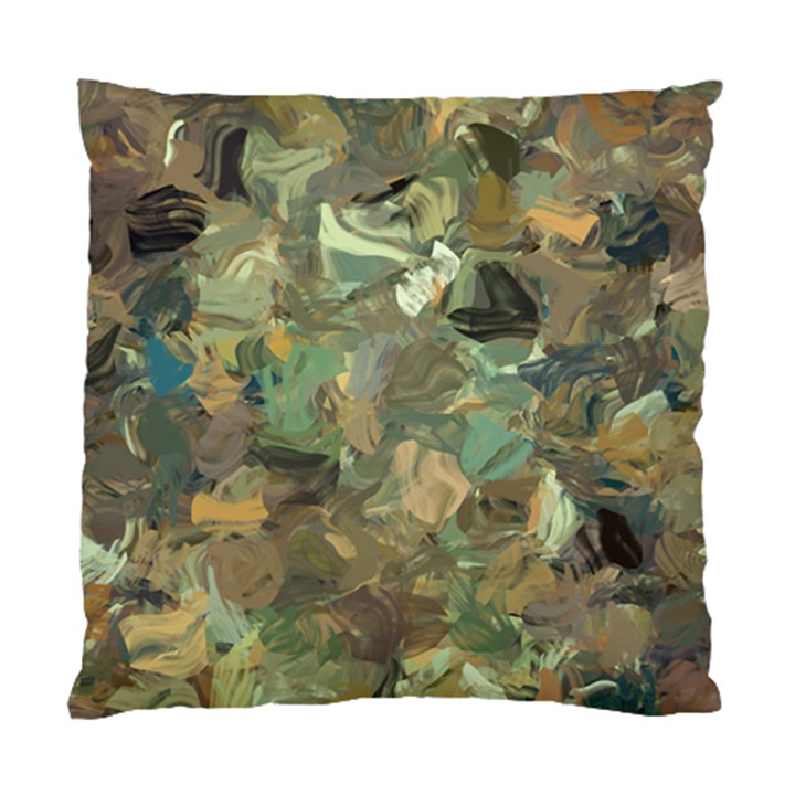 Earth Colors Abstract Art Standard Cushion Case (Two Sides)