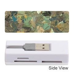 Earth Colors Abstract Art Memory Card Reader (stick) by SpinnyChairDesigns