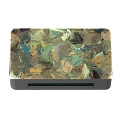 Earth Colors Abstract Art Memory Card Reader With Cf by SpinnyChairDesigns