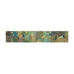 Earth Colors Abstract Art Flano Scarf (mini) by SpinnyChairDesigns