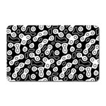 Black and White Abstract Art Magnet (Rectangular) Front