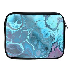 Blue Marble Abstract Art Apple iPad 2/3/4 Zipper Cases