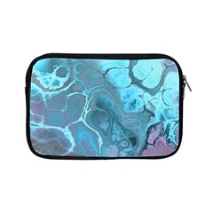 Blue Marble Abstract Art Apple Ipad Mini Zipper Cases by SpinnyChairDesigns