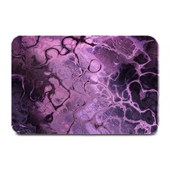 Amethyst Violet Abstract Marble Art Plate Mats by SpinnyChairDesigns