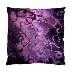 Amethyst Violet Abstract Marble Art Standard Cushion Case (one Side) by SpinnyChairDesigns