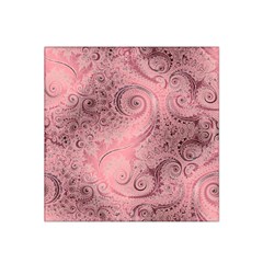 Orchid Pink And Blush Swirls Spirals Satin Bandana Scarf by SpinnyChairDesigns