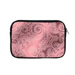 Orchid Pink and Blush Swirls Spirals Apple MacBook Pro 15  Zipper Case Front