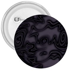 Dark Plum And Black Abstract Art Swirls 3  Buttons by SpinnyChairDesigns