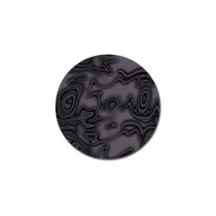 Dark Plum And Black Abstract Art Swirls Golf Ball Marker (10 Pack) by SpinnyChairDesigns