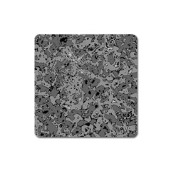 Comic Book Camouflage Magnet (square) by SpinnyChairDesigns