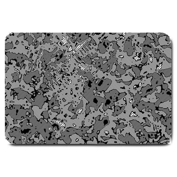 Comic Book Camouflage Large Doormat