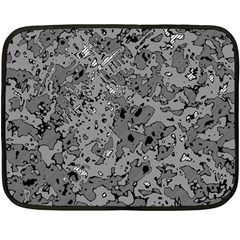 Comic Book Camouflage Double Sided Fleece Blanket (mini)