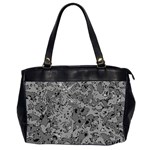 Comic Book Camouflage Oversize Office Handbag (2 Sides) Front