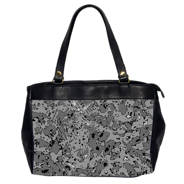 Comic Book Camouflage Oversize Office Handbag (2 Sides)