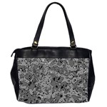 Comic Book Camouflage Oversize Office Handbag (2 Sides) Back